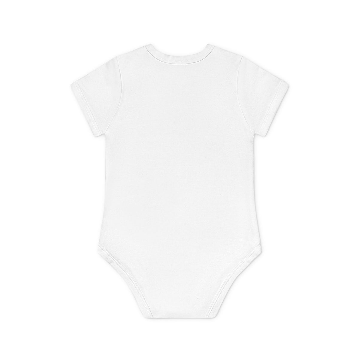 Gepersonaliseerde Babyromper met Eigen Foto – Biologisch & Korte Mouwen