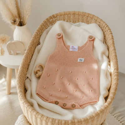 Nuvinokids Baby Romper Blushroze