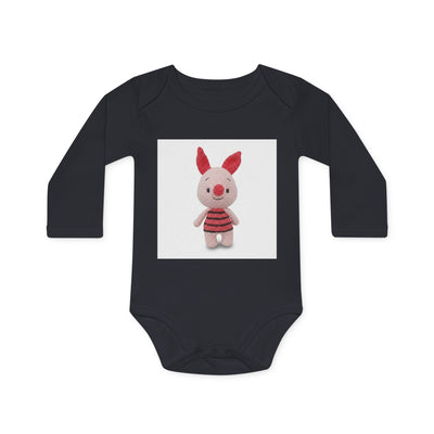 Gepersonaliseerde Babyromper met Eigen Foto – Biologisch & Lange Mouwen
