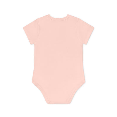 Gepersonaliseerde Babyromper met Eigen Foto – Biologisch & Korte Mouwen