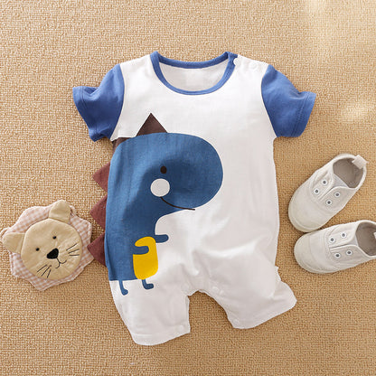 Comfortabele baby onesie met korte mouwen