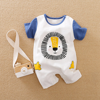 Comfortabele baby onesie met korte mouwen