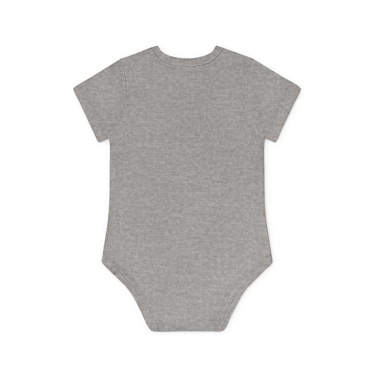 Gepersonaliseerde Babyromper met Eigen Foto – Biologisch & Korte Mouwen