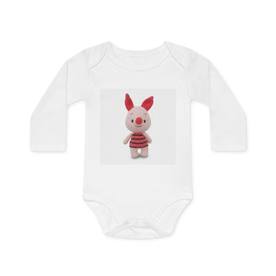 Gepersonaliseerde Babyromper met Eigen Foto – Biologisch & Lange Mouwen