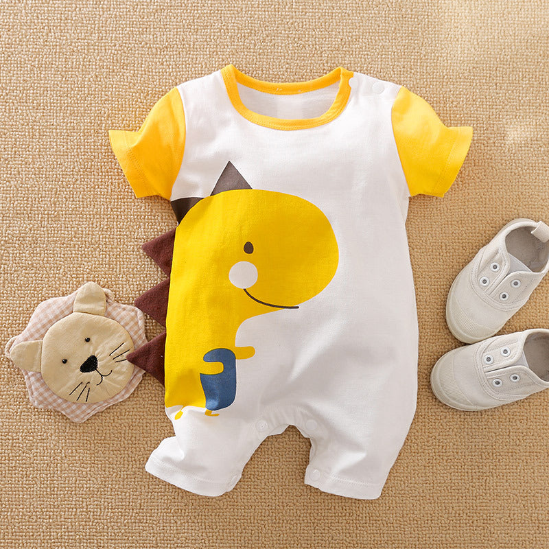 Comfortabele baby onesie met korte mouwen